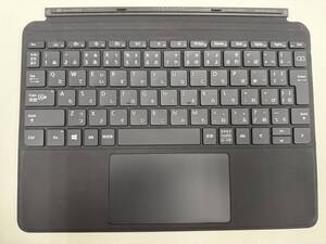  中古品　Microsoft Surface Go タイプカバー キーボード ブラック Model:1840