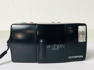 OLYMPUS AF-1 TWIN QUARTZ DATE オリンパス フィルムカメラ シャッター フラッシュ OK 現状品