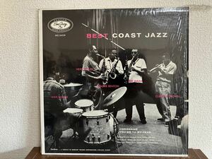 BEST COAST JAZZ with ALL STARS CLIFFORD BROWN KENNY DREW HERB GELLER US盤 LP レコード クリフォード・ブラウン　ケニードリュー