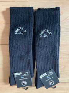 新品 25-27cm GU UNDERCOVER SOX 靴下 2足セット　黒　ブラック　ソックス