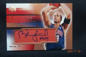 Richard Jefferson 2003-04 Upper Deck Sweet Shot Signature Shots