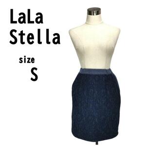 状態良好【S】LaLa Stella ララステラ 厚手 スカート 秋冬向け