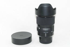 ★実用良品★SIGMA シグマ Art 20mm F1.4 DG HSM SONY ソニーEマウント♪