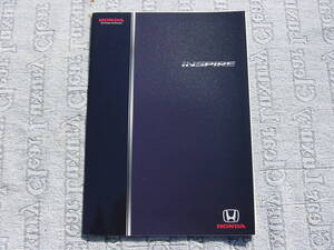 新品同様２００９年８月インスパイア　ＩＮＳＰＩＲＥ　ＤＢＡ－ＣＰ３　カタログ４４ページ　当時プライス表