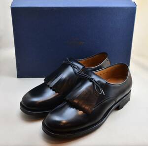 JALAN SRIWIJAYA　ジャランスリワヤ UK5.5　グッドイヤー式キルトカバー付きダービー　BLK CALF　CALF 99051　24-24.5cm相当　未使用品