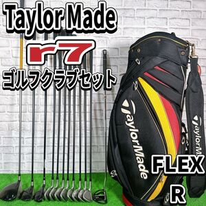 テーラーメイド　r7 ゴルフクラブセット　コースデビュー　初心者　キャディバッグ　 taylormade