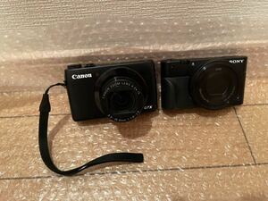 【ジャンク】Canon G7X SONYDSC-RX100 2台セット