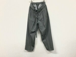 【美品】2021AW ATTACHMENT【ツータックワイドテーパードパンツ】アタッチメント h2305003