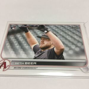 ★【Seth Beer】2022 Topps Series 2 SP ショートプリント RCルーキー★即決