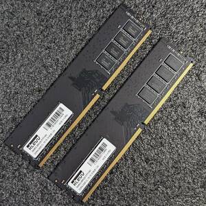 【中古】DDR4メモリ 16GB(8GB2枚組) KLEVV IM48GU88N24-FFFHA0 [DDR4-2400 PC4-19200]