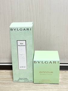 【希少品】BVLGARI ブルガリ Eau Parfumee au the vert オ パフメ オーテヴェール オーデコロン BVLGARI OMNIA GREEN JADEブルガリオムニア