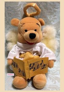 2000 ディズニーストア限定 Angel pooh ぬいぐるみ くまのプーさん 天使 プーさん 聖歌隊 聖歌隊の天使 ミニビーンバッグ Bean Bag Plush 