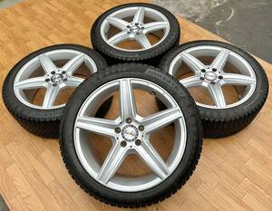 ユーロフォルシュ 18インチ アルミホイール & Continental 225/45R18 4本セット★ベンツ W177 Aクラス Bクラス Cクラス CLAクラス等に