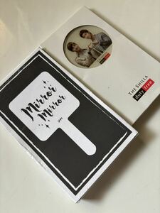 韓国★東方神起　ユノチャンミン公式手鏡&非売品新羅手鏡　未使用セット♪