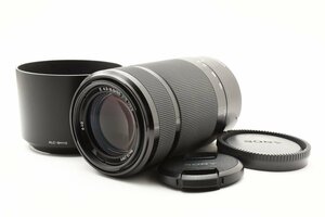 Sony SEL55210 55-210mm F/4.5-6.3 OSS ブラック Eマウント [未使用に近い美品] ALC-SH115 レンズフード付き 望遠ズーム 手ぶれ補正