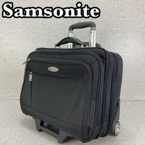 Samsonite　サムソナイト　キャリーケース　スーツケース　トラベルバッグ　機内持込　ナイロン　ブラック　出張　旅行