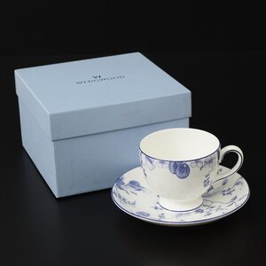 ◎531903 未使用品 WEDGWOOD ウェッジウッド ブループラム カップ&ソーサー1客