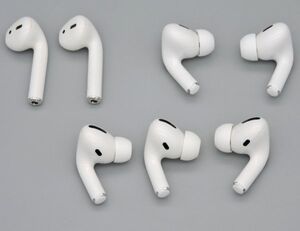 ●ジャンク Apple アップル Airpods ・ AirPods Pro エアーポッズ プロ イヤホンのみ まとめ 7点 A2032 A2083 A2084 A2698 A2699