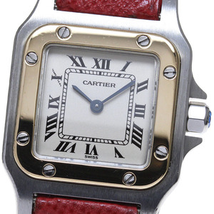 カルティエ CARTIER W200124D サントスガルベSM クォーツ レディース _829832