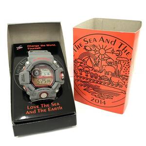 【K】CASIO　カシオ　G-SHOK　ジーショック　3410　GW-9400KJ-8JR　2014　稼働品　Love The Sea And The Earth【4515】A