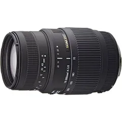 【中古】SIGMA 望遠ズームレンズ 70-300mm F4-5.6 DG MACRO ニコン用 フルサイズ対応 509552