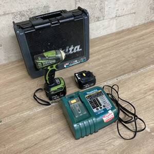 マキタ 充電式インパクトドライバ TD133D バッテリー2個付き 充電器付き Makita 作業 大工 DIY 電動 工具 2tkd02004721