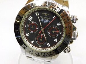 TECHNOS TBM634 メンズ 時計 クロノグラフ ☆ クォーツ □ ステンレス ウォッチ 6K