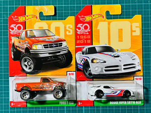 ホットウィール FORD F-150｜DODGE VIPER SRT10 ACR フォード ダッジ バイパー