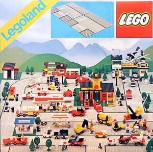 LEGO 300　レゴブロック道路プレート基盤廃盤品