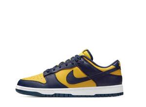 NIKE GS DUNK LOW "MICHIGAN" 24.5cm CW1590-700