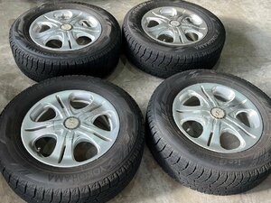 □ ワーク WORK SEPTIMO 15インチホイール ヨコハマ アイスガード IG60 205/65R15 22年製 バリ山 スタッドレスタイヤ 札幌 T-1347 ★