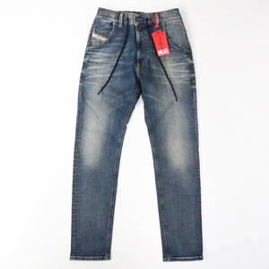 新品正規品 DIESEL ディーゼル ジョグジーンズ JOGG JEANS KROOLEY E84KM ストレッチ デニム インディゴ W34