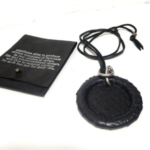 prasthana / a perfect circle embrace necklace ネックレス パイソン レザー 