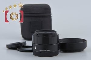 【中古】SIGMA シグマ Art 30mm f/2.8 DN ソニーEマウント用