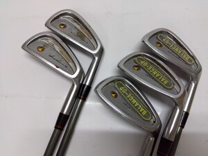 HONMA LB-708 アイアン5本セット(5,6,8,9,10) flex:S-2 メンズ右 オリジナルカーボンシャフト シリアルナンバーあり 3912659 ホンマ