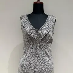 Max Mara 花柄ロングワンピース