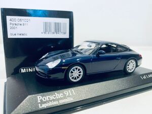 1/43 Minichamps Porsche ポルシェ 911 (996 Late) 2001 Blue