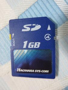 HAGIWARA SYS-COM SDメモリカード 1GB Class4