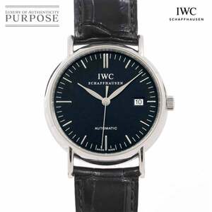 IWC ポートフィノ IW356308 メンズ 腕時計 デイト ブラック 自動巻き インターナショナル ウォッチ カンパニー Portfino 90243456