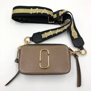 □MARC JACOBS ショルダーバッグ ブラウン系 マークジェイコブス M0014146 複数落札同梱OK B241118-6