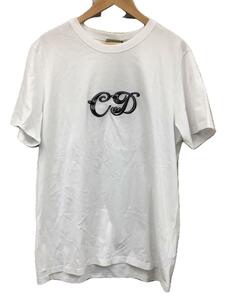 Dior HOMME◆Tシャツ/XXL/コットン/WHT/無地/193J697A0677