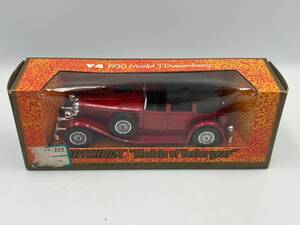 ミニカー イギリス マッチボックス（matchbox） DUSENBERG 置物　ビンテージ