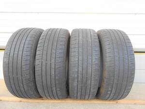 【ブリヂストン TURANZA T005A 215/55R18 95H MZ 2020年製 中古品 4本セット】