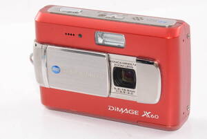 【外観特上級】KONICA MINOLTA コニカ ミノルタ DiMAGE X60 　#u4582