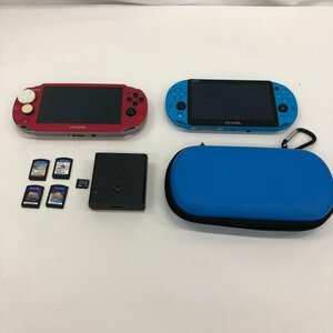 Sony ソニー PSVita おまとめ 本体 PCH-1000 ソウルサクリファイスVar/PCH-2000/ソフト/ケース/他【CKAF8012】