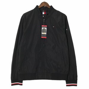 TOMMY HILFIGER トミーヒルフィガー　メンズ　ボマー　ジャケット　Mサイズ　ブラック　タグ付新品