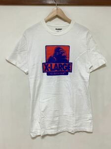 む1371 XLARGE エクストララージ 半袖Tシャツ M ホワイト ロゴプリント