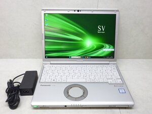 ☆1円☆第8世代☆CF-SV8R13VS☆Core i5 1.60GHz/8GB/SSD256GB/高解像度/累積8230/DVD/無線/Bluetooth/カメラ/Office/Win11 DtoD領域☆