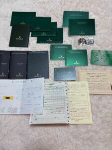 ロレックス 付属品 カードケース 説明書 領収書 デイトナ まとめ売り ROLEX