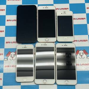 当日発送可 携帯iPhoneおまとめ 6点 スマホ ジャンク品 (iPhone5 iPhone7 iPhoneX iPhone8 )